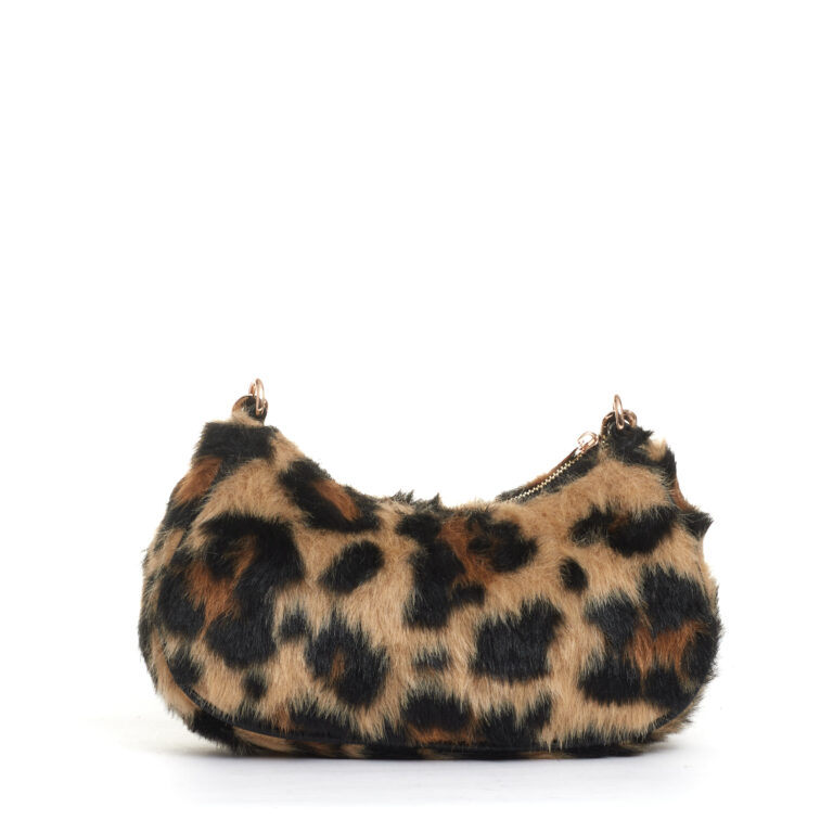 Sorelle Perego borse hobo ecofur leopardo Promozione temporanea