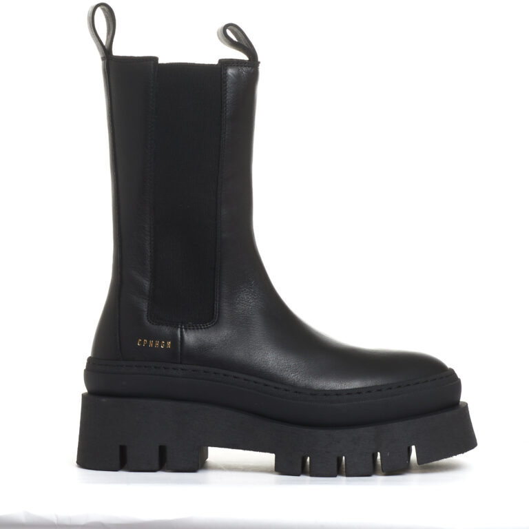 Sorelle Perego chelsea boot doppio fondo nero Only for today
