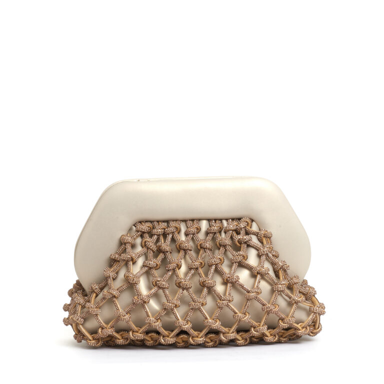 Sorelle Perego clutch strass oro Promozione Limitata