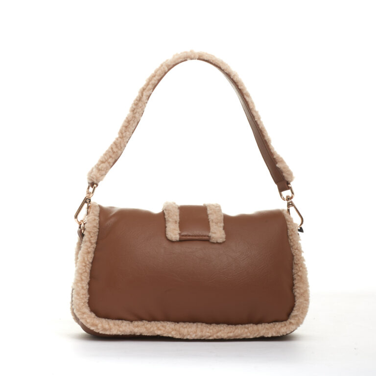 Sorelle Perego borsa orsetto ecomontone cuoio In Saldo