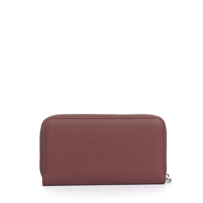Sorelle Perego portafoglio zip around Bordeaux Negozio online di fabbrica