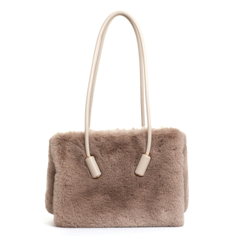 Sorelle Perego borsa in ecofur panna Black Friday