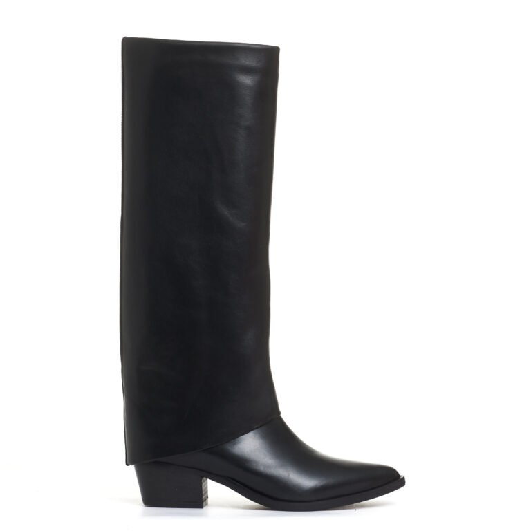 Sorelle Perego texano con risvolto tacco 50 mm Cyber Monday
