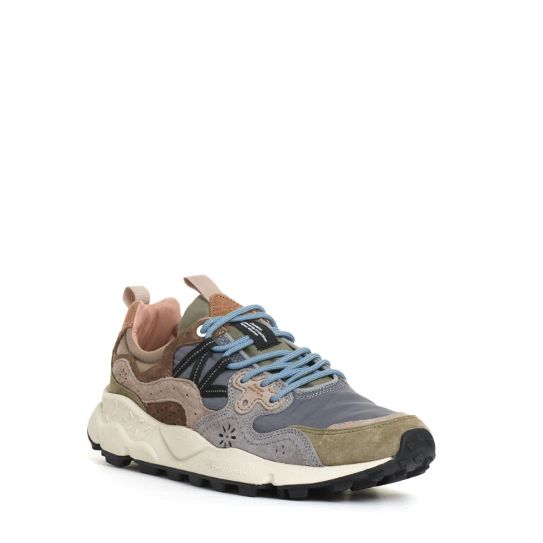 Sorelle Perego snekers blu verde e beige Smaltimento dello stoccaggio