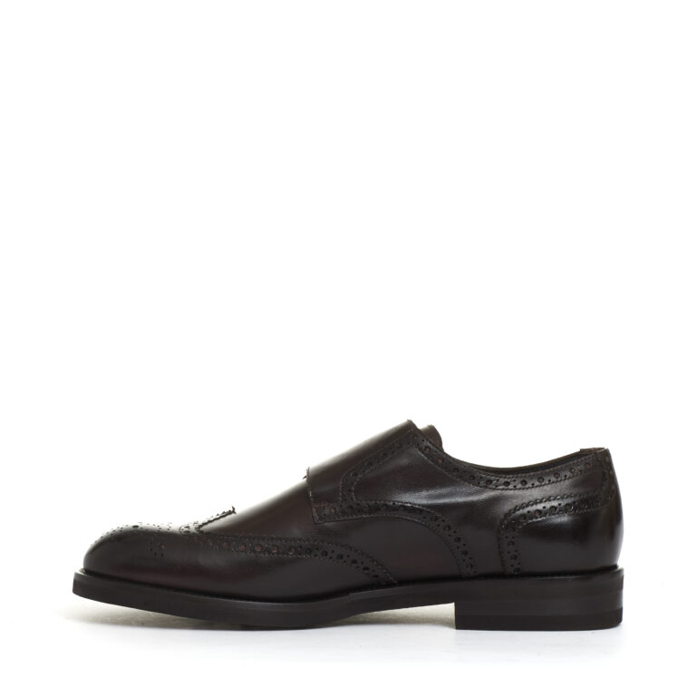 Sorelle Perego derby doppia fibbia pelle marrone Bestseller