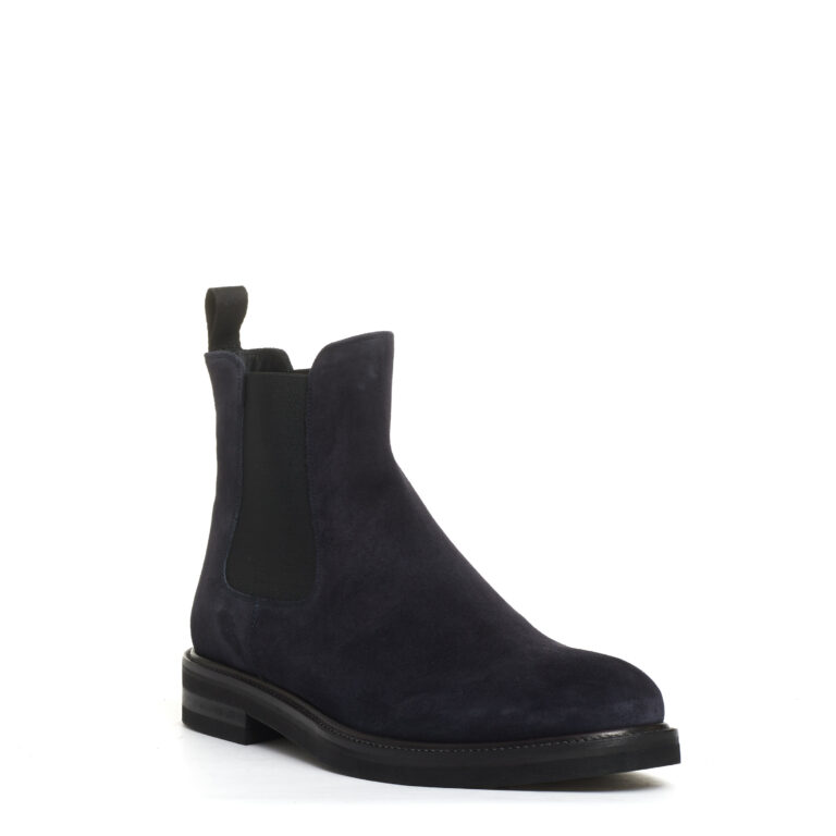 Sorelle Perego beatles liscio camoscio blu Ritorno libero