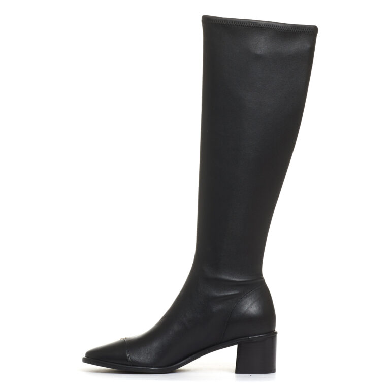 Sorelle Perego stivale elasticizzato nero tacco 50 mm Limitato a 3 giorni