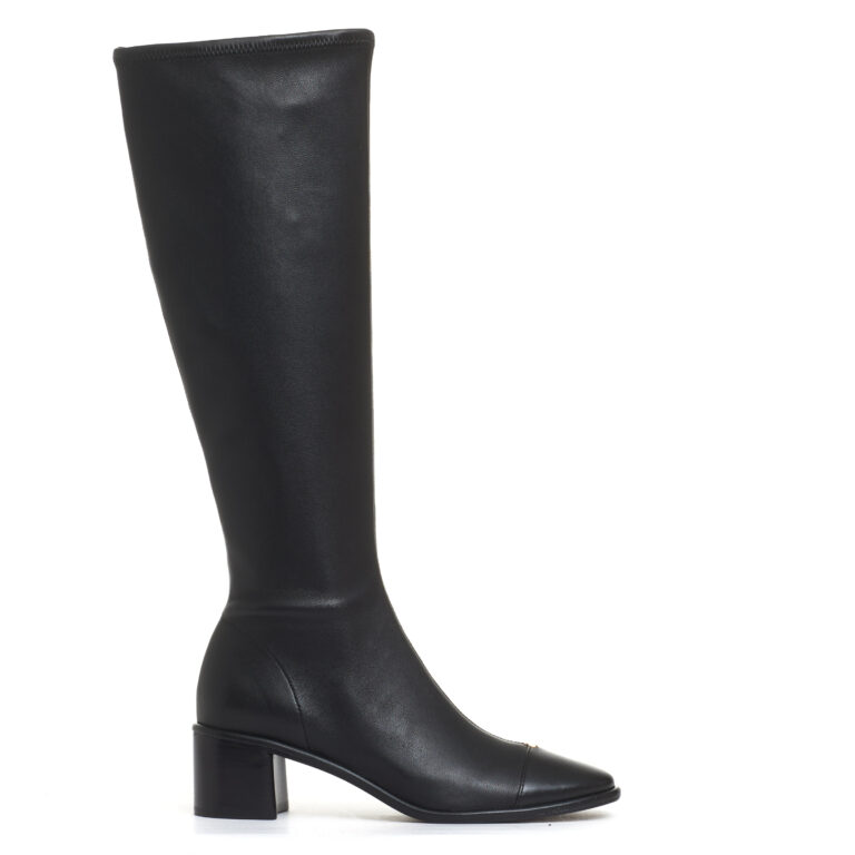 Sorelle Perego stivale elasticizzato nero tacco 50 mm Limitato a 3 giorni