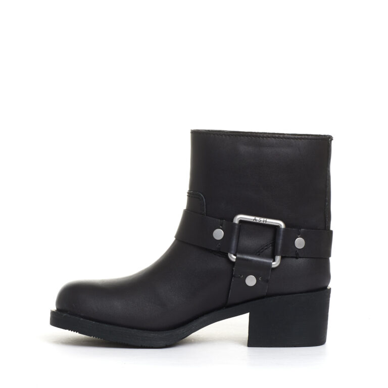 Sorelle Perego biker basso con fibbie nero Duty-free