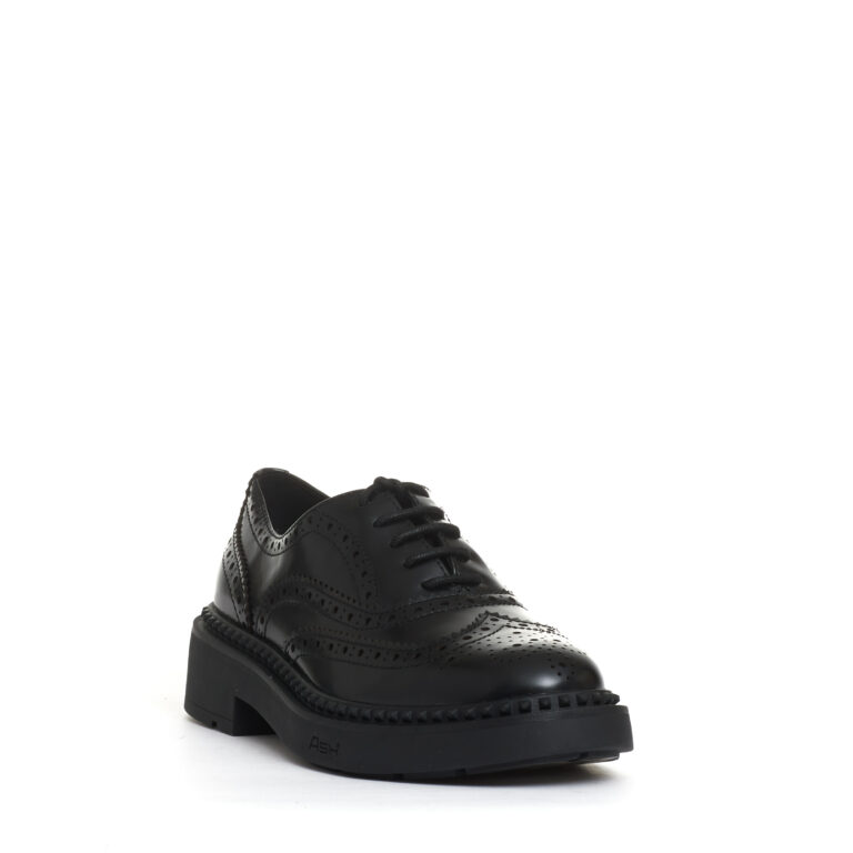 Sorelle Perego stringata pelle nera inglese 50% di sconto per tempo limitato