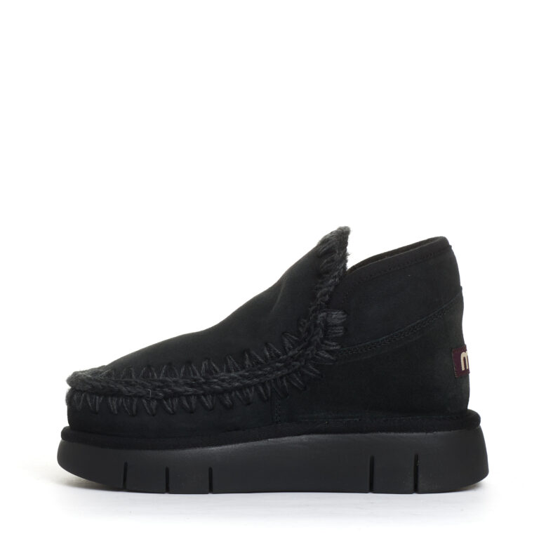 Sorelle Perego boot eskimo bounce camoscio nero Spedizione Gratuita