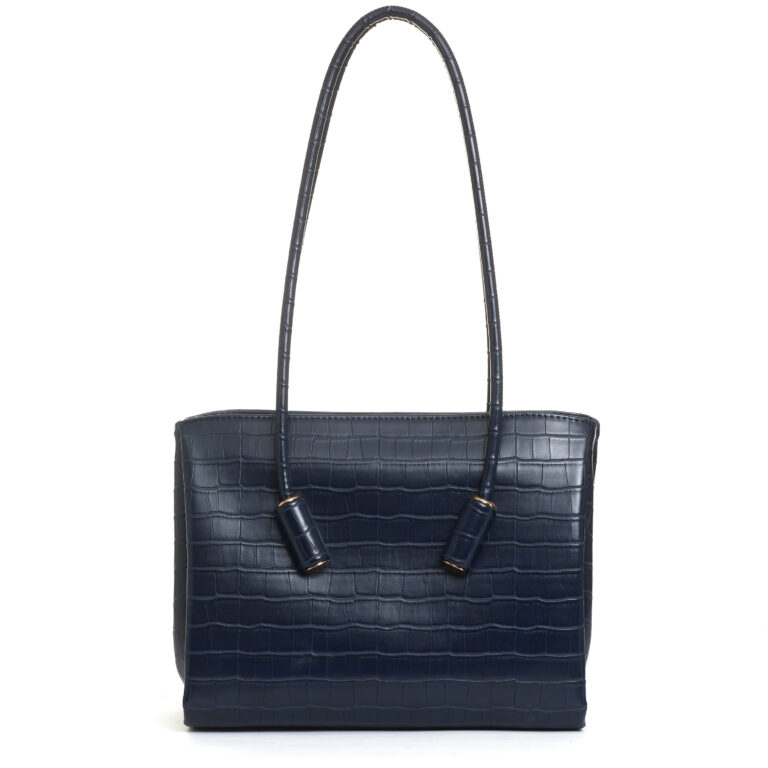 Sorelle Perego borsa in cocco blu Pezzi Unici
