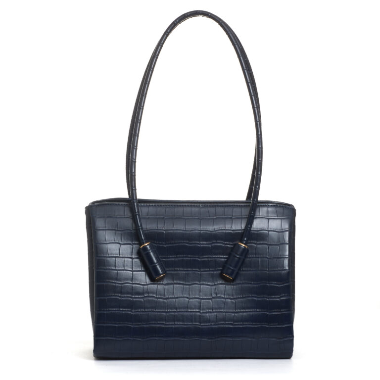 Sorelle Perego borsa in cocco blu Pezzi Unici