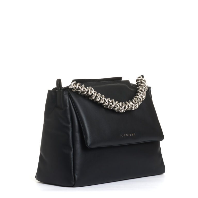 Sorelle Perego sveva M nappa bold nero manico catena Economico