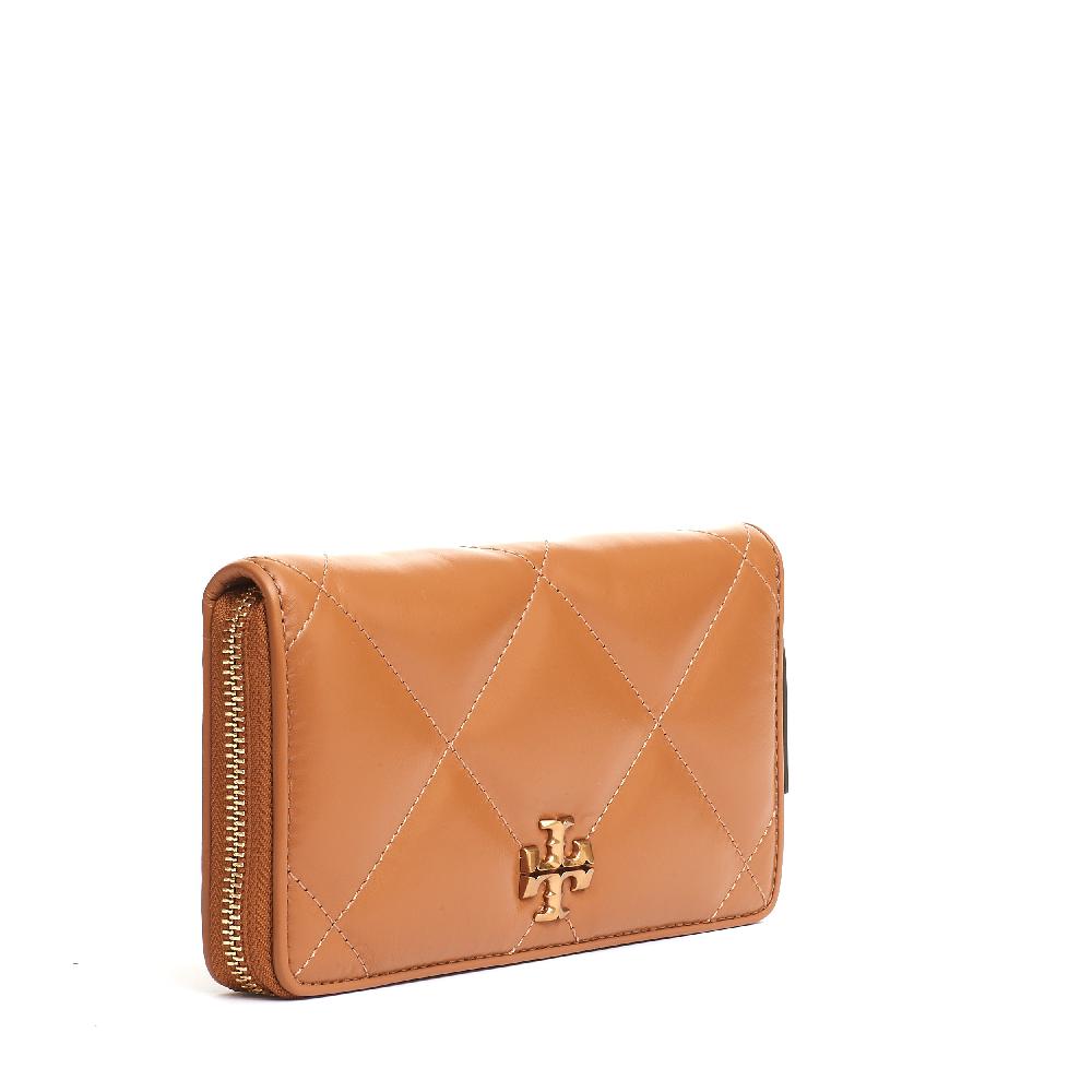 Sorelle Perego zip continental color cuoio Nuova