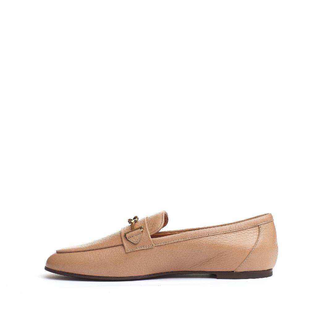 Sorelle Perego mocassino fibbia pelle beige Offerta Pasqua