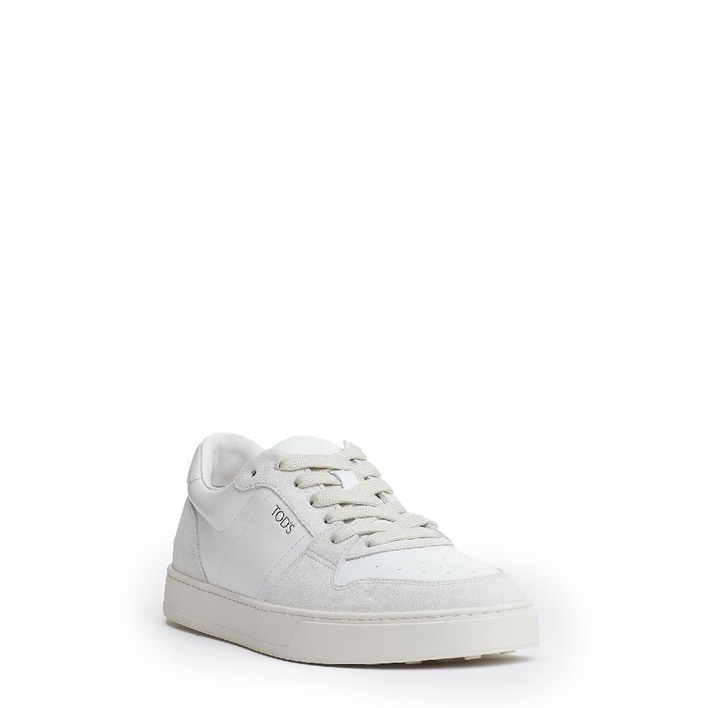 Sorelle Perego snakers pelle e camoscio bianco Lightning offer