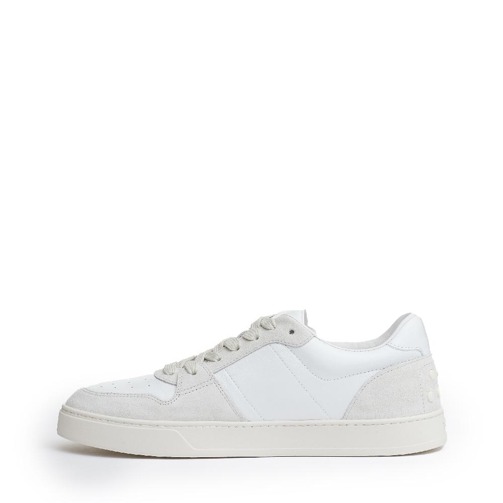 Sorelle Perego snakers pelle e camoscio bianco Lightning offer