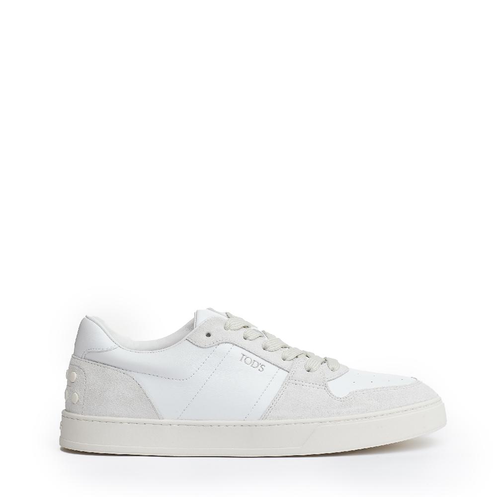 Sorelle Perego snakers pelle e camoscio bianco Lightning offer