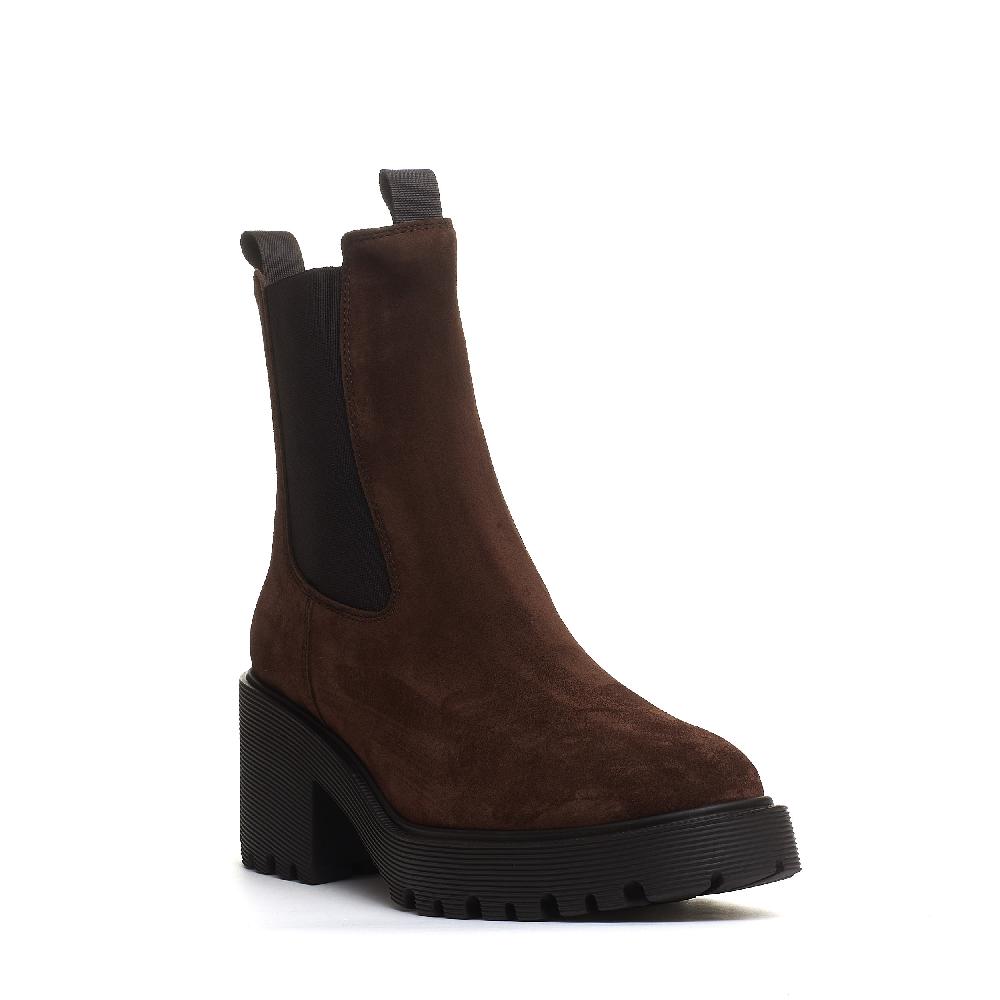 Sorelle Perego stivaletto camoscio marrone tacco 50 Comprane uno, ottenene uno gratis