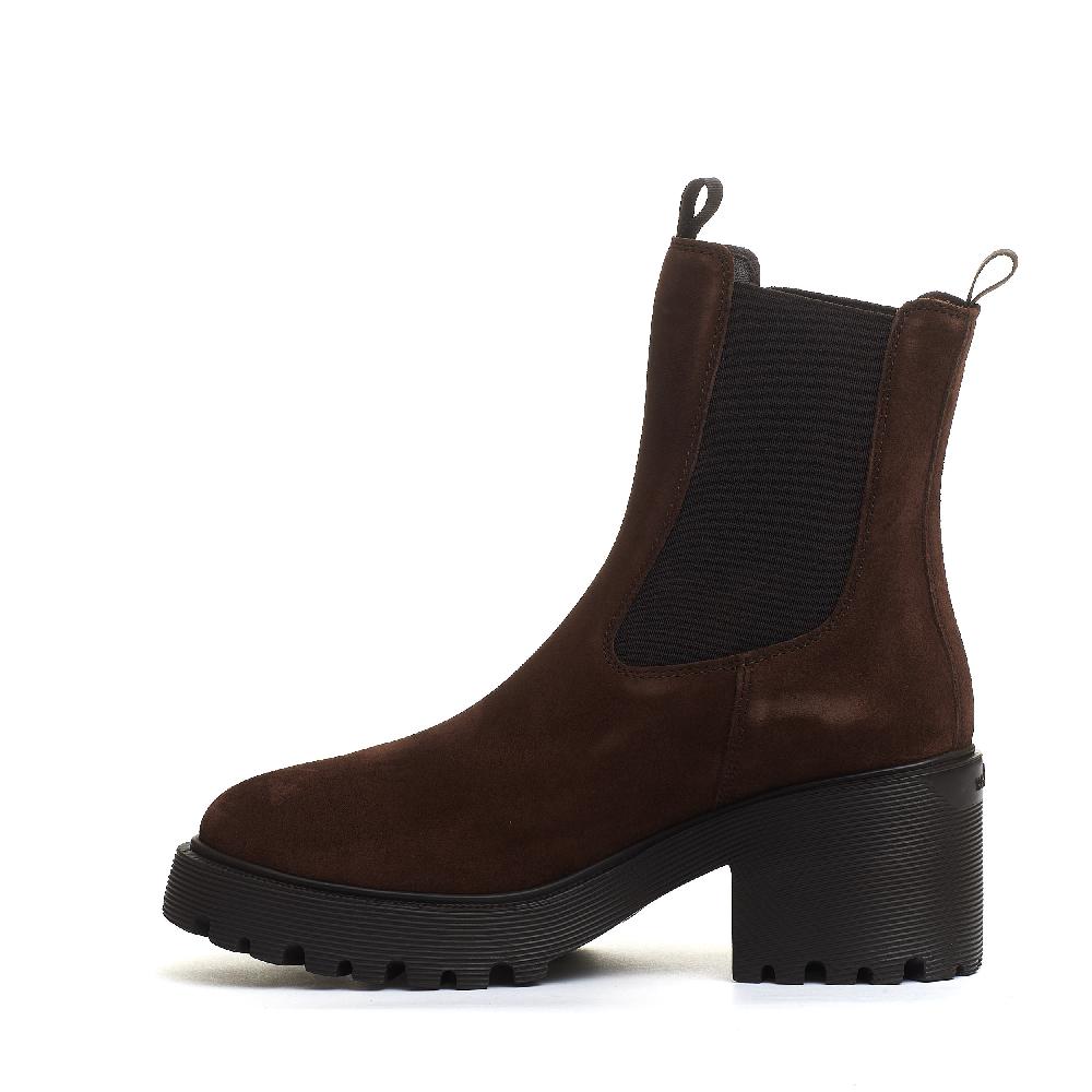 Sorelle Perego stivaletto camoscio marrone tacco 50 Comprane uno, ottenene uno gratis