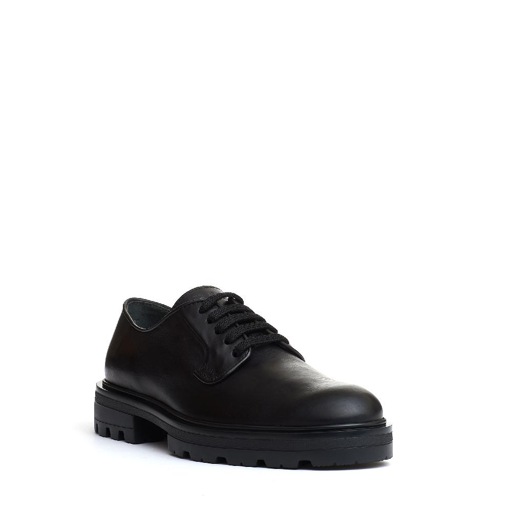 Sorelle Perego stringata nera carroarmato Offerte speciali