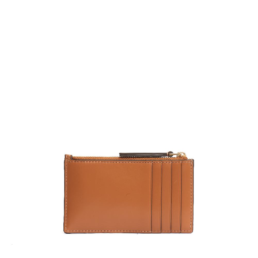 Sorelle Perego zip card case cuoio Sconti VIP