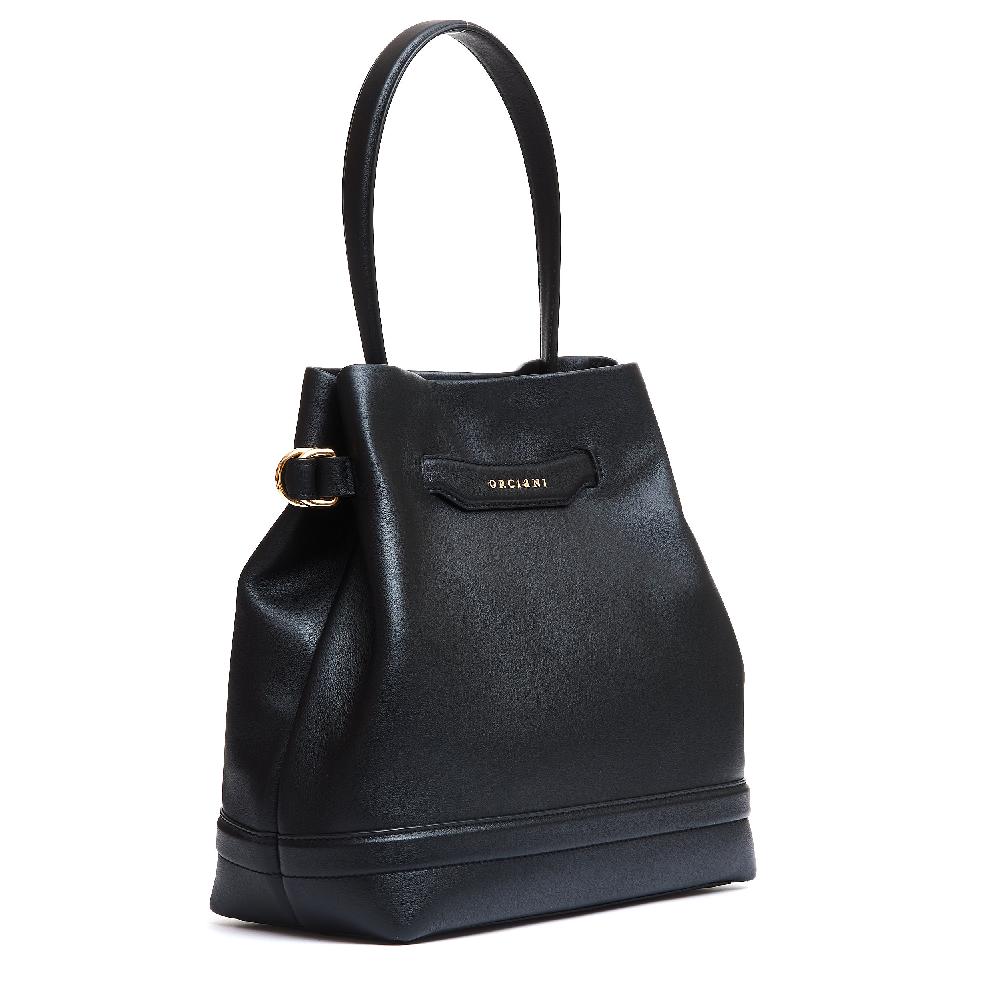 Sorelle Perego secchiello pelle nera Fino al 65% di sconto