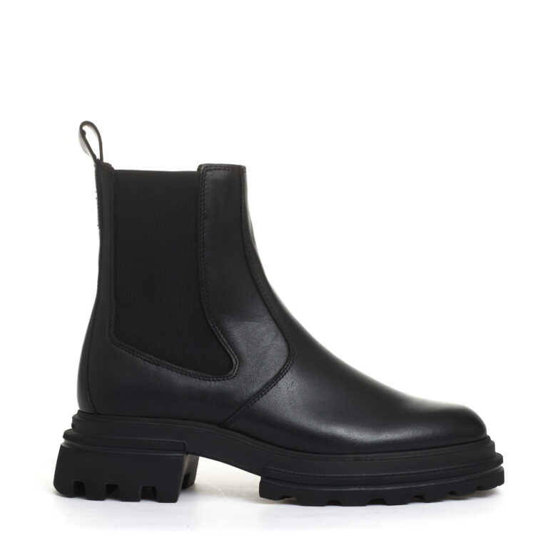Sorelle Perego chelsea boot elastico pelle nero Black Friday Prezzi