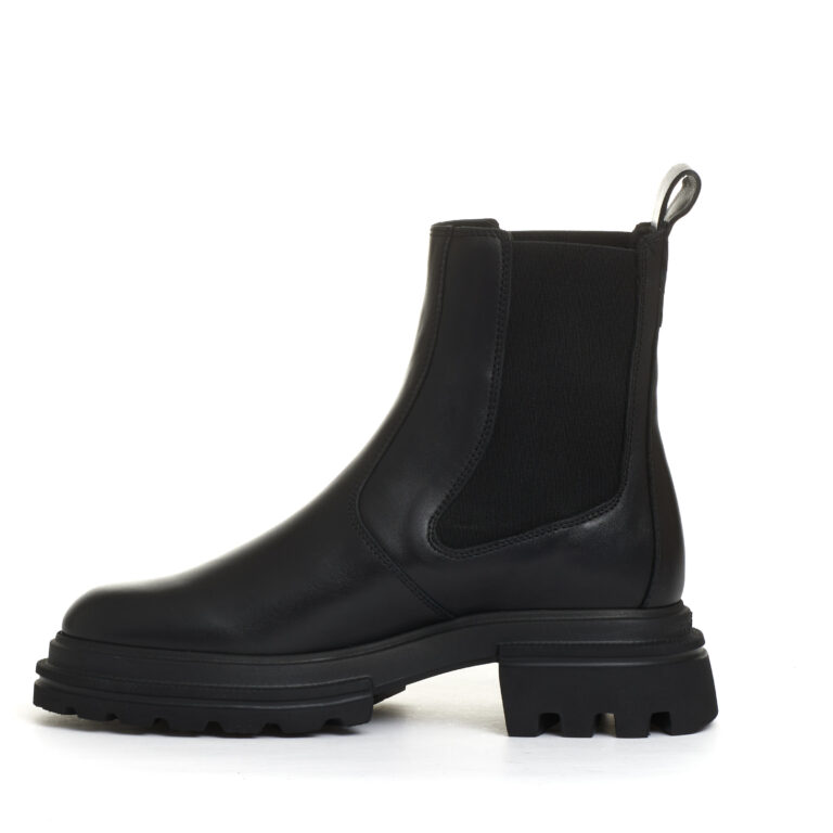 Sorelle Perego chelsea boot elastico pelle nero Black Friday Prezzi