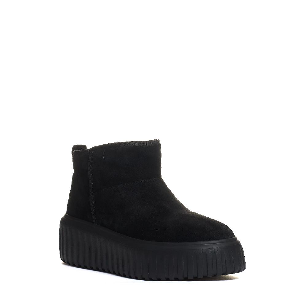 Sorelle Perego h stripes low boot camoscio nero Vendita