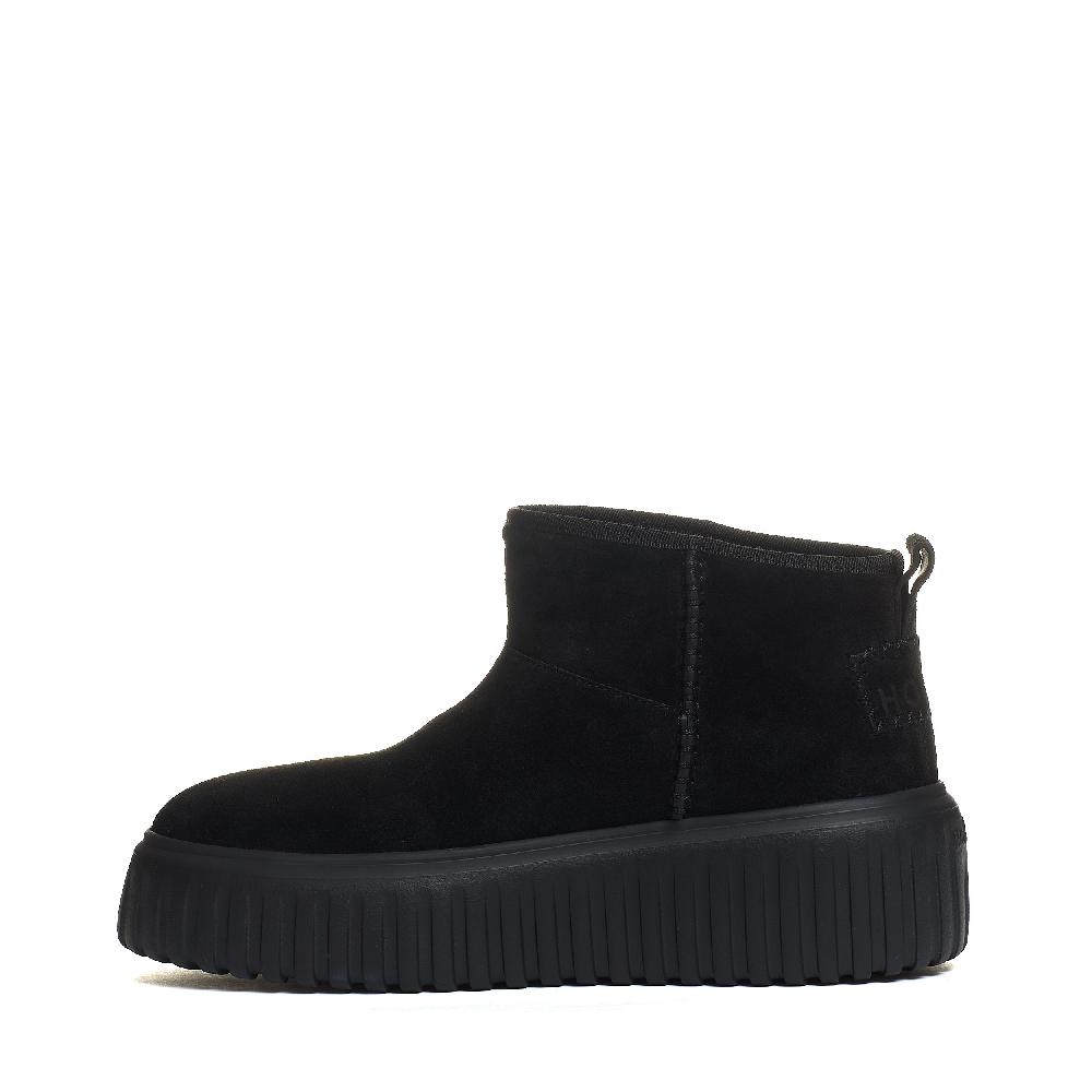 Sorelle Perego h stripes low boot camoscio nero Vendita