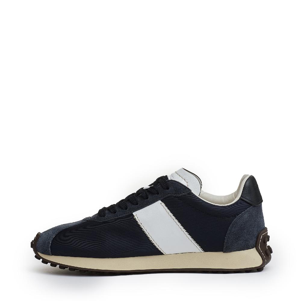 Sorelle Perego sneakers camoscio blu e tessuti Sconto