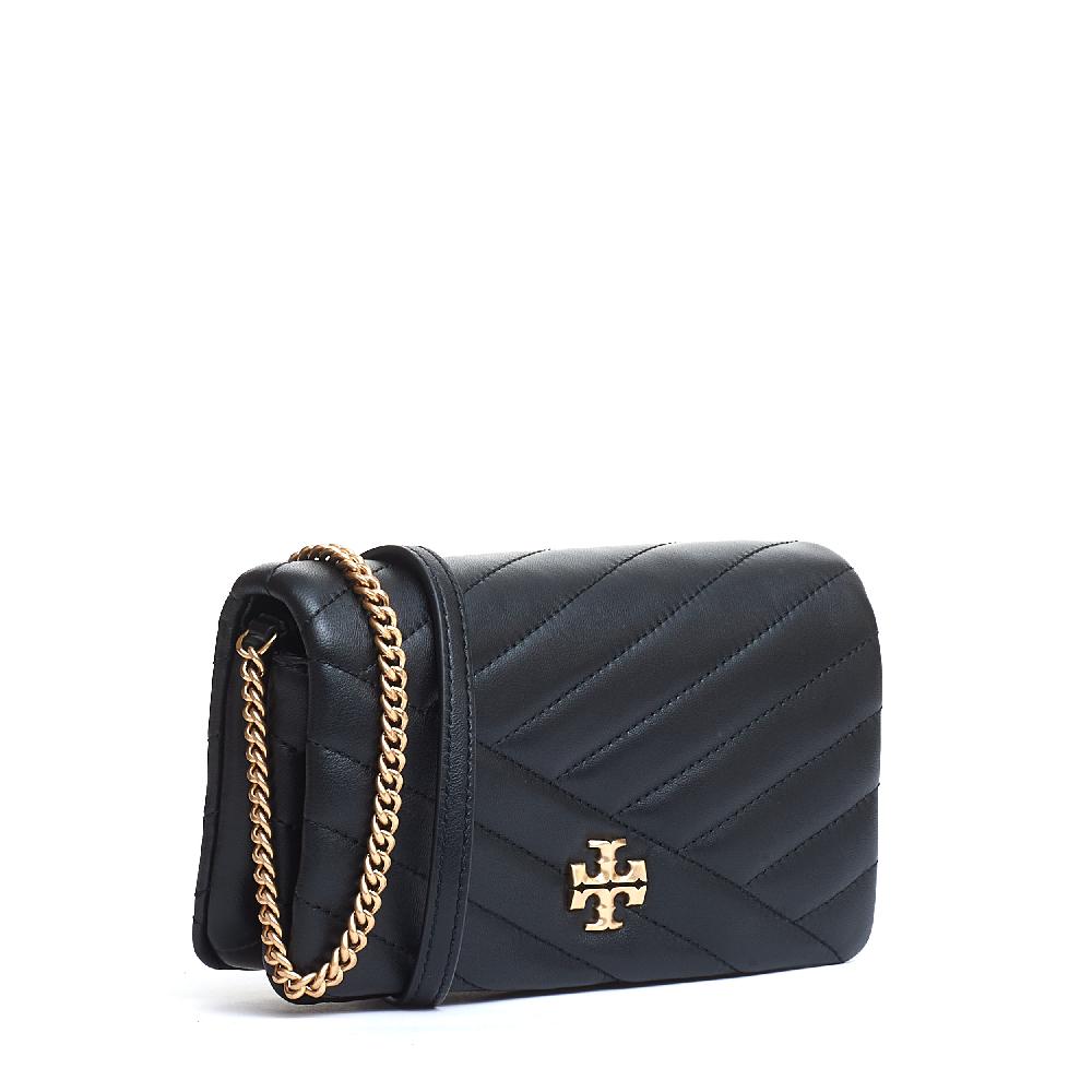 Sorelle Perego chain wallet pelle nera con catena In Saldo