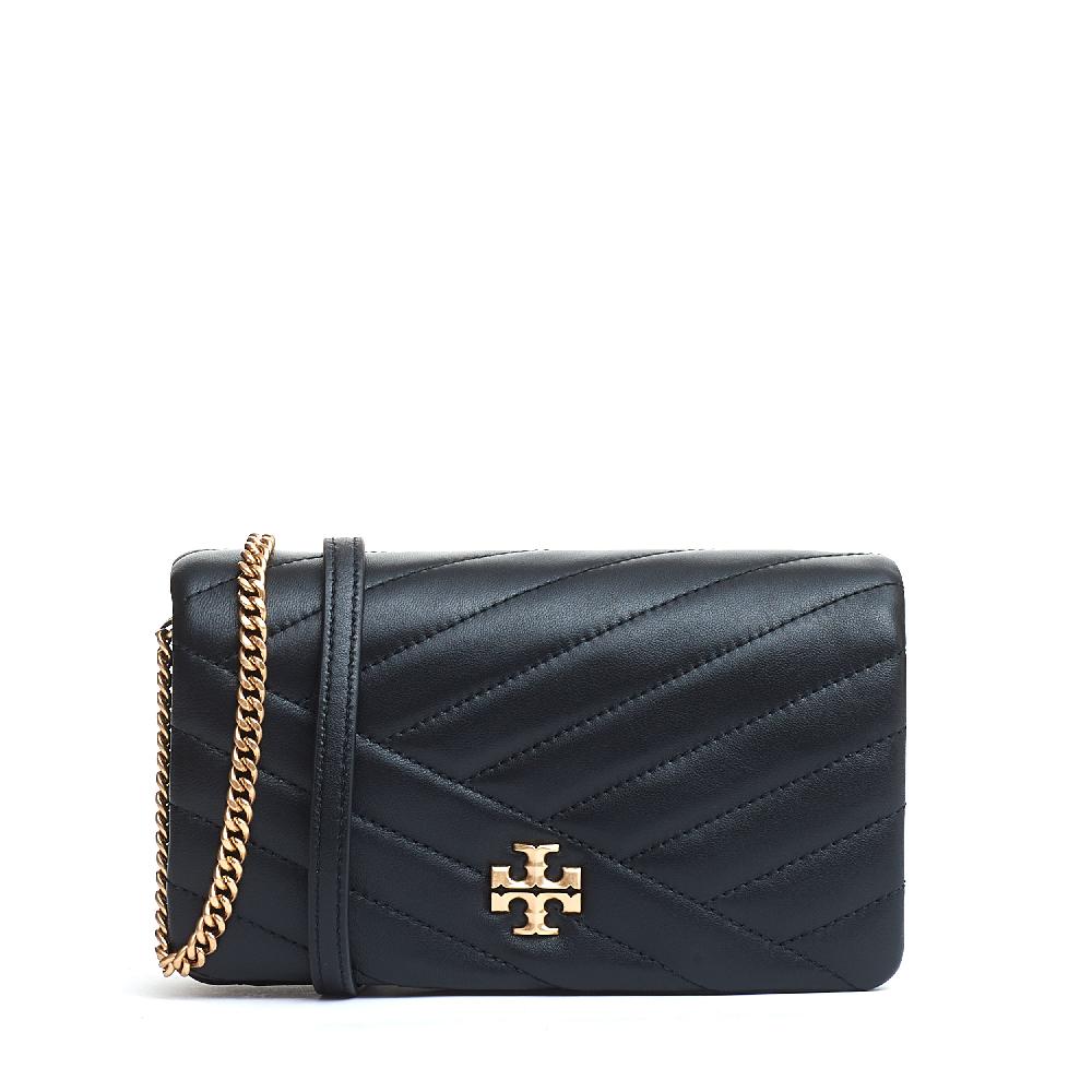 Sorelle Perego chain wallet pelle nera con catena In Saldo