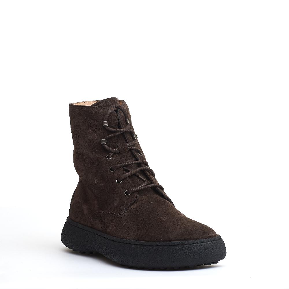 Sorelle Perego polacco winter gommino camoscio testa di moro Offerta speciale