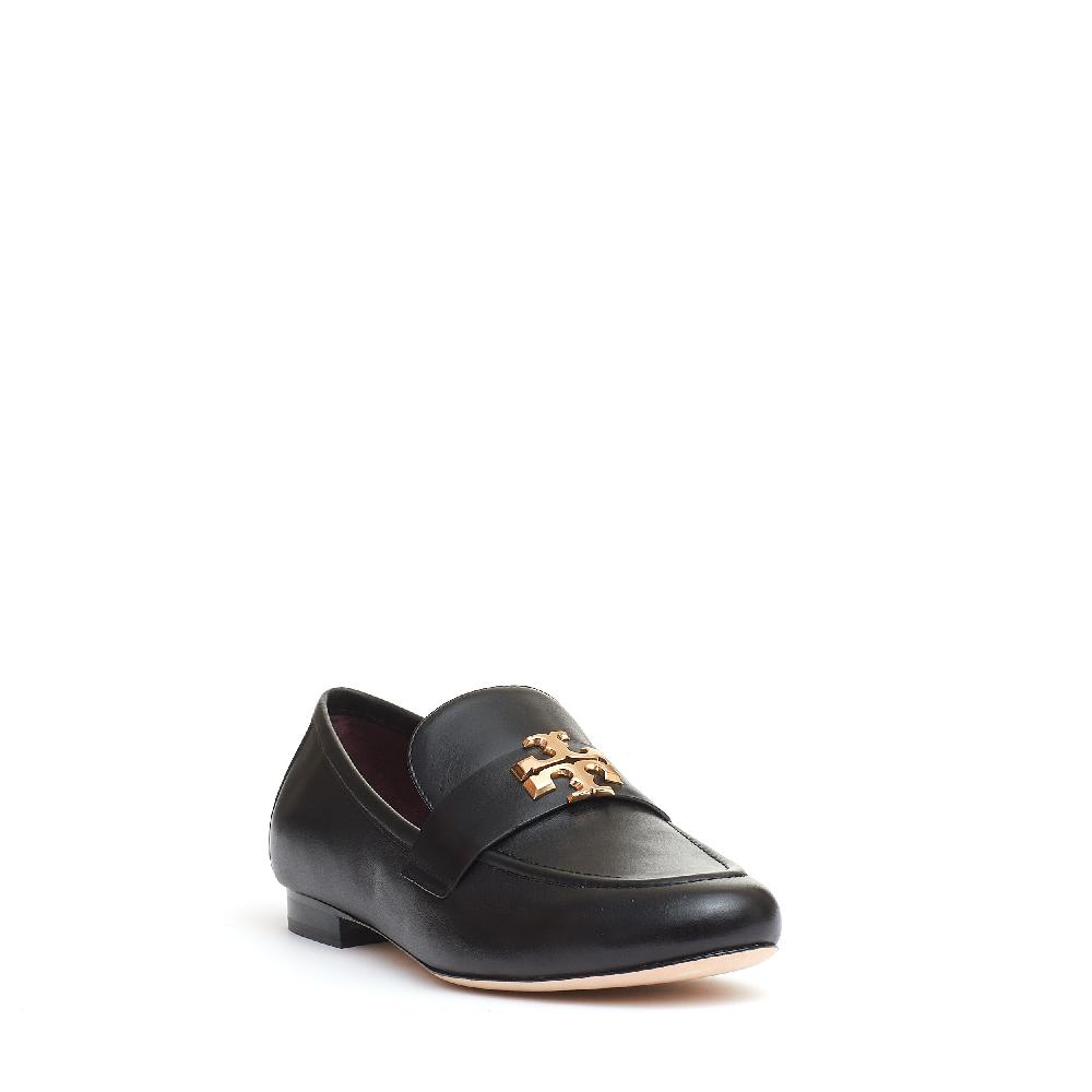 Sorelle Perego mocassino Eleanor pelle nera logo Flash Sale