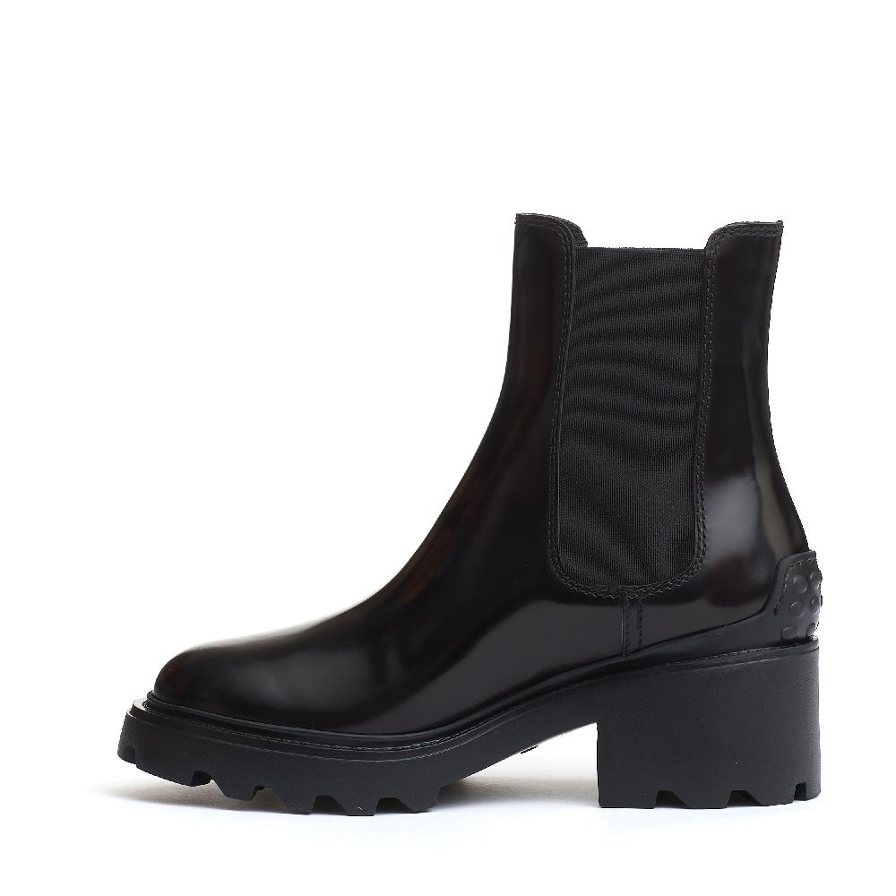 Sorelle Perego stivaletto pelle nero carroarmato 60 mm Offerta esclusiva