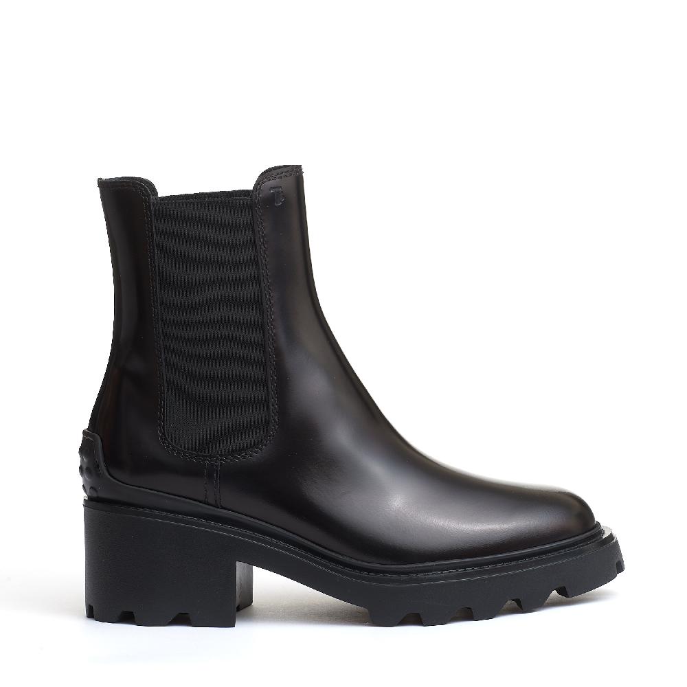 Sorelle Perego stivaletto pelle nero carroarmato 60 mm Offerta esclusiva