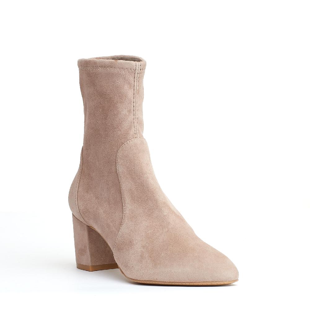 Sorelle Perego stivaletto camoscio beige 70 mm Offerta per la Festa della Mamma