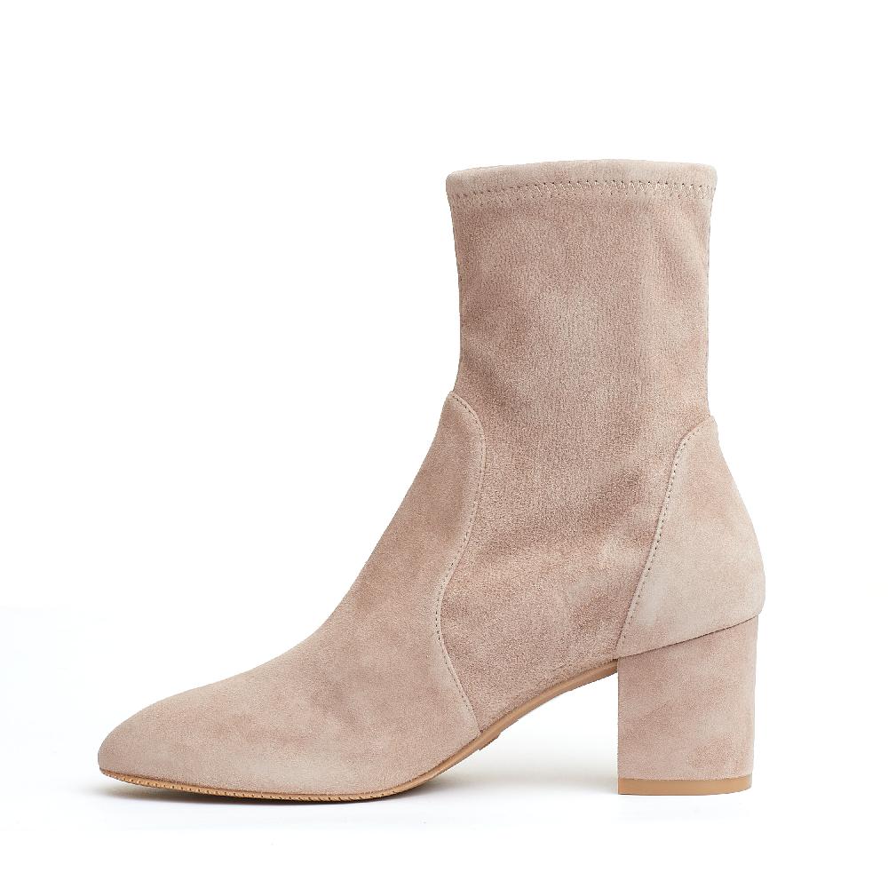 Sorelle Perego stivaletto camoscio beige 70 mm Offerta per la Festa della Mamma