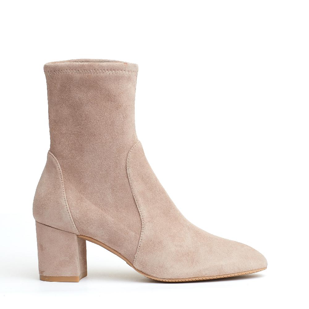 Sorelle Perego stivaletto camoscio beige 70 mm Offerta per la Festa della Mamma
