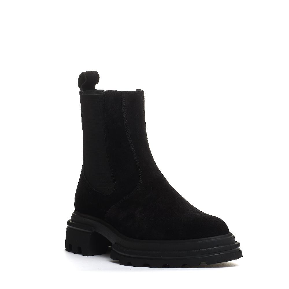 Sorelle Perego chelsea boot camoscio nero Enormi risparmi
