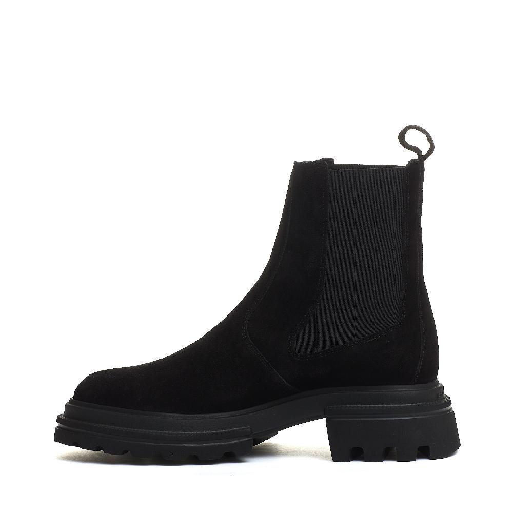 Sorelle Perego chelsea boot camoscio nero Enormi risparmi