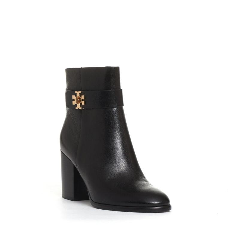 Sorelle Perego stivaletto pelle nera logo tacco 70 mm Sconti VIP