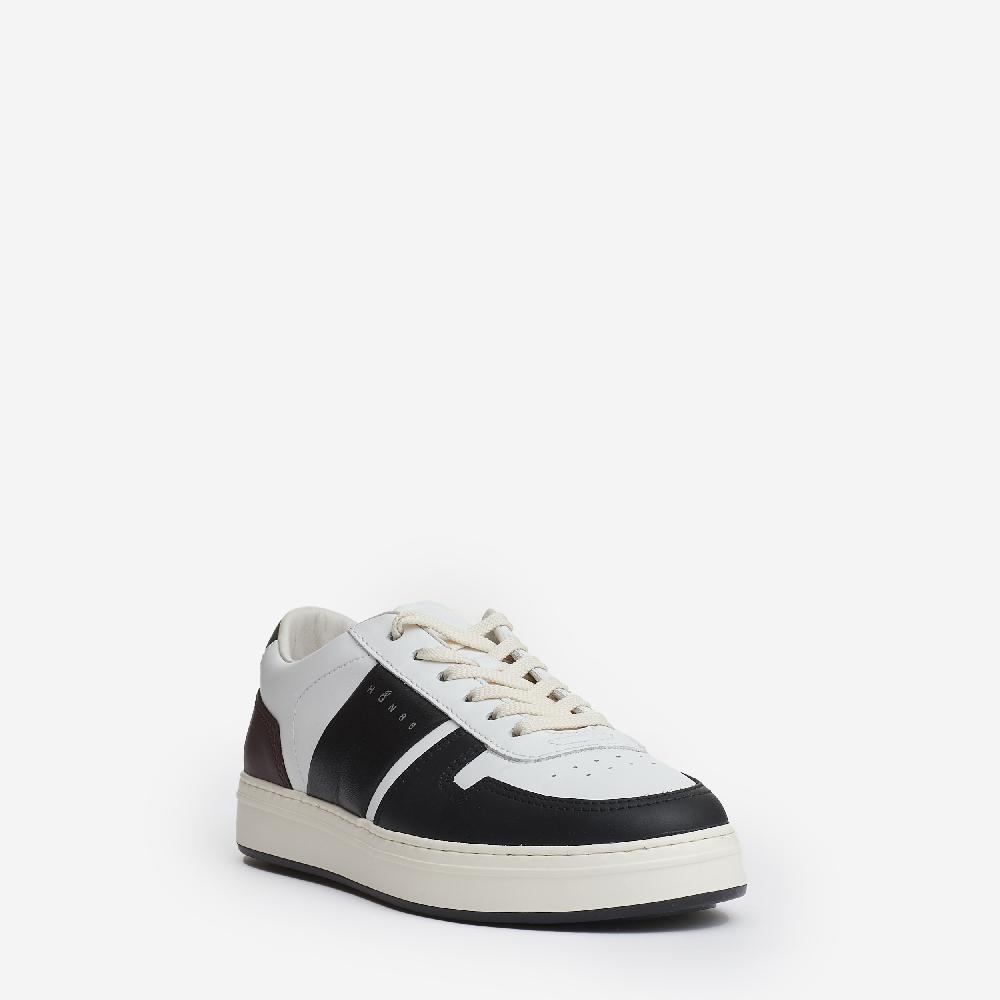 Sorelle Perego H TV sneakers pelle bianco nero Rilascio limitato