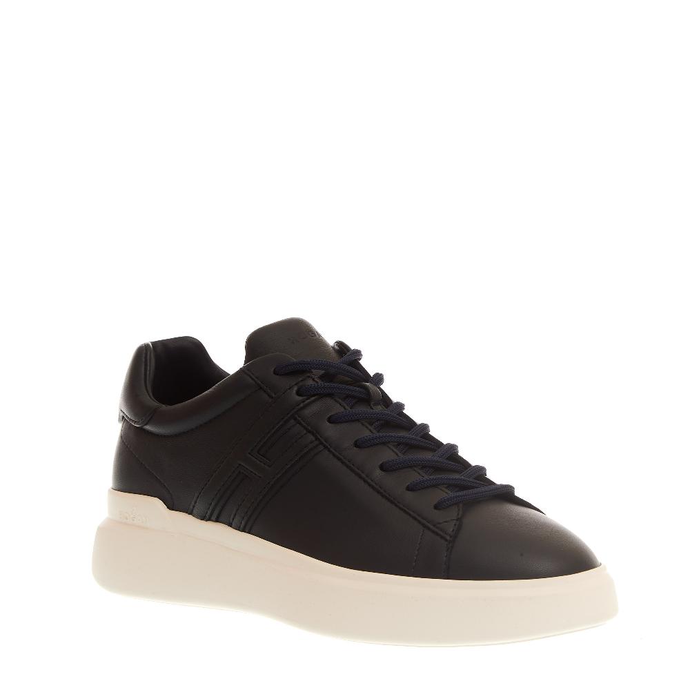 Sorelle Perego sneakers rebel pelle blu Promozione temporanea