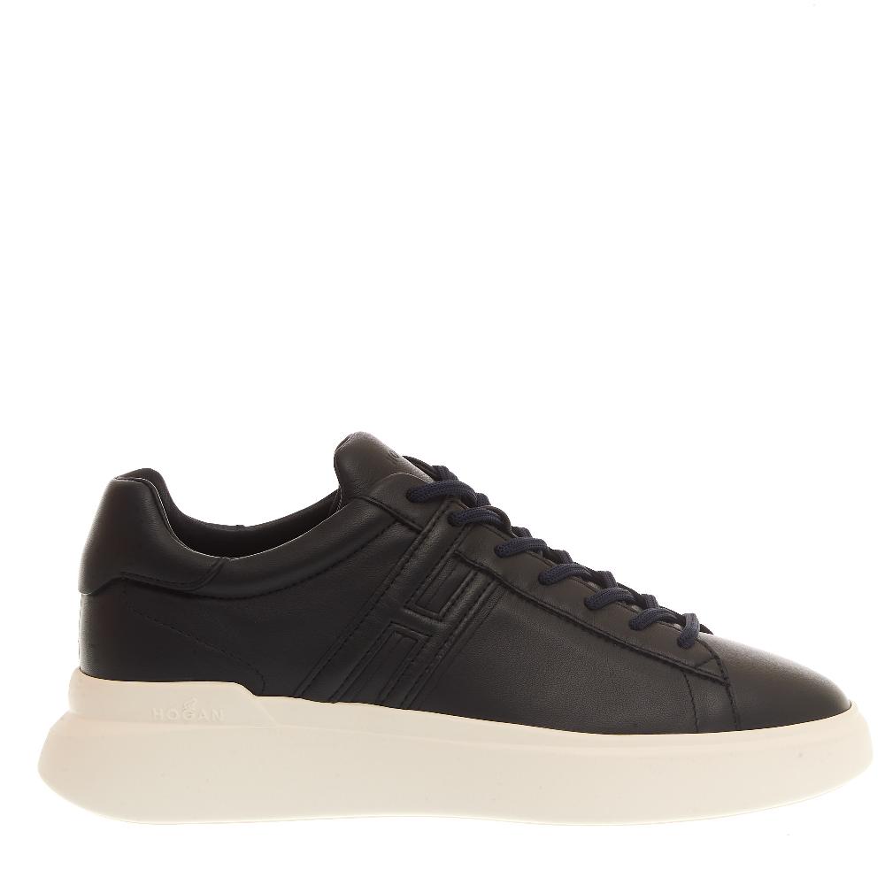 Sorelle Perego sneakers rebel pelle blu Promozione temporanea