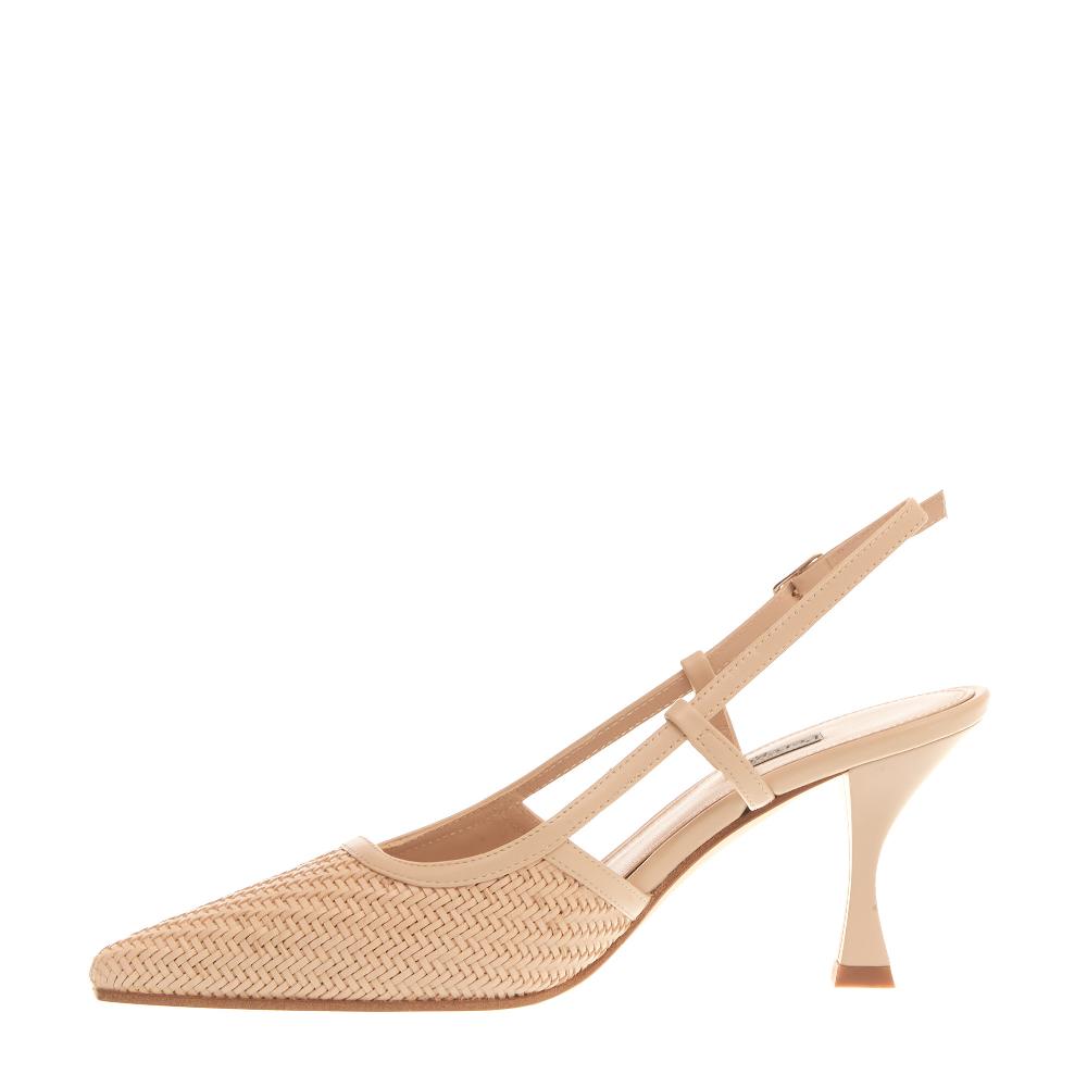 Sorelle Perego slingback intreccio beige Fino al 50% di sconto