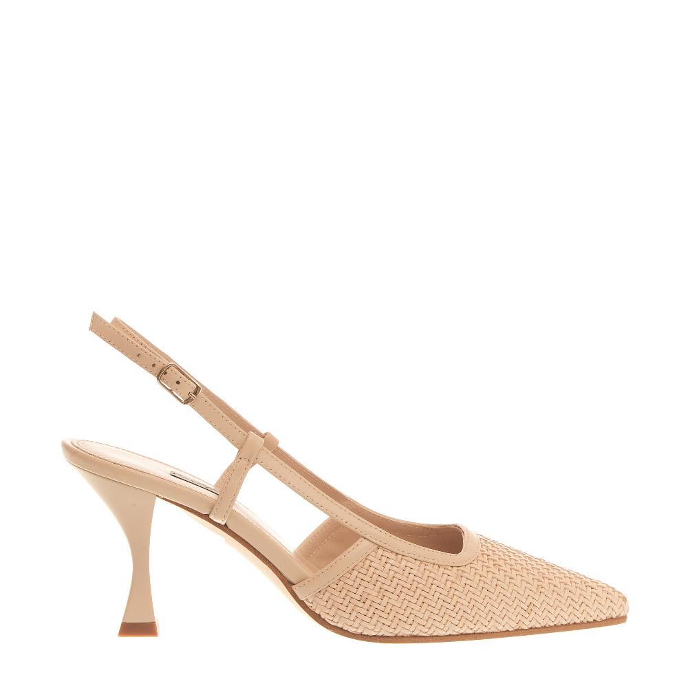 Sorelle Perego slingback intreccio beige Fino al 50% di sconto
